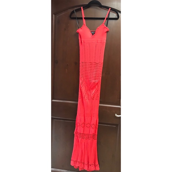 bebe maxi dress